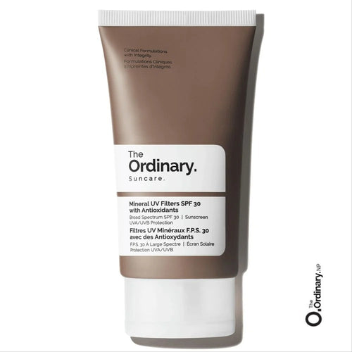 Mineral UV Filters SPF 30 with Antioxidants