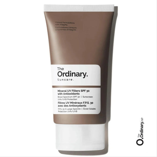 Mineral UV Filters SPF 30 with Antioxidants