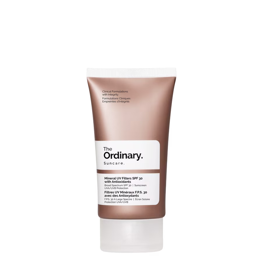 Mineral UV Filters SPF 30 with Antioxidants